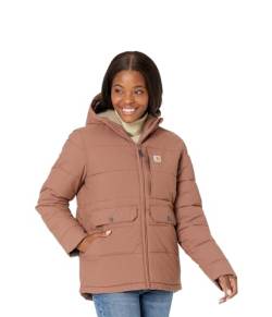 Carhartt Women's Montana Relaxed Fit Insulated Jacket, Nutmeg, S von Carhartt