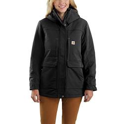 Carhartt Women's Super Dux™ Relaxed Fit Insulated Traditional Coat, BLACK, L von Carhartt