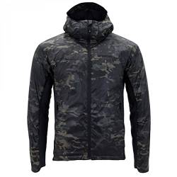 Carinthia G-Loft TLG Jacket Multicam Black, Ultra leichte atmungsaktive winddichte Herren Thermo-Jacke für Sport, Fahrrad, Training oder Jogging im Winter (Multicam Black, S) von Carinthia