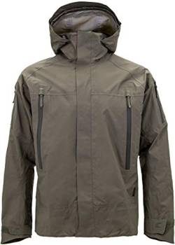 Carinthia PRG 2.0 Jacket atmungsaktive Outdoor-Regenjacke für Herren, wasserdichte, winddichte Hardshell-Jacke Oliv von Carinthia