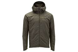 Carinthia TLG Jacket Atmungsaktive, isolierte, ultra-leichte Übergangs-Jacke Herren, winddicht mit Kapuze, Thermo-Jacke für Sport und Freizeit (Oliv, XL) von Carinthia