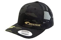 Carinthia Tactical Base-Cap mit Snapback Verschluss für eine Flexible Größenregelung, Baseball-Kappe Herren Mütze mit Patch-Fläche (Multicam Black) von Carinthia