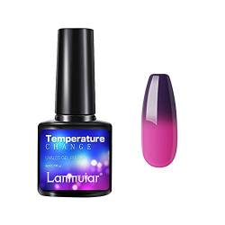 Neon Look Nail Lacquer Nagellack Herbst Winter Warm Gradient Nail Gel Abnehmbarer Nagellack Maniküre Salon DIY zu Hause Gel Polish Nail Birthday Festival Geschenke für Frauen Mädchen (AB, One Size) von Caritierily