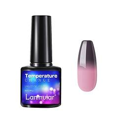 Neon Look Nail Lacquer Nagellack Herbst Winter Warm Gradient Nail Gel Abnehmbarer Nagellack Maniküre Salon DIY zu Hause Gel Polish Nail Birthday Festival Geschenke für Frauen Mädchen 8ml (H, One Size) von Caritierily