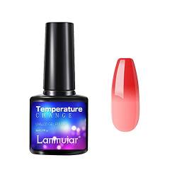 Neon Look Nail Lacquer Nagellack Herbst Winter Warm Gradient Nail Gel Abnehmbarer Nagellack Maniküre Salon DIY zu Hause Gel Polish Nail Birthday Festival Geschenke für Frauen Mädchen 8ml (I, One Size) von Caritierily