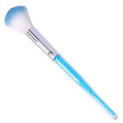 Pinsel für Nägel Bunte lockere Blushs-Make-up-Puder 6 Pinsel NailArt Farben Bürsten weiche Pinsel Foundation Make-up-up für tägliche (Blue, One Size) von Caritierily