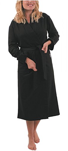 Carl Ross Unisex Kurz - Bademantel Kimono Velour M - 5XL Übergrössen, Grösse:XXXX-Large, Farbe:Marine von Carl Ross