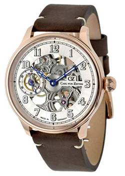 Carl von Zeyten Herren Uhr Armbanduhr Automatik LAHR Rosé CVZ0021RWH von Carl von Zeyten