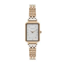 Carlheim Women's Watches Mila Petite Square 2620, Mop White von Carlheim