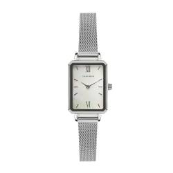 Carlheim Women's Watches Mila Petite Square 2620, Mop White von Carlheim