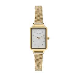 Carlheim Women's Watches Mila Petite Square 2620, Mop White von Carlheim