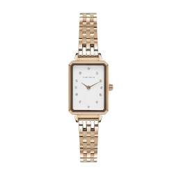 Carlheim Women's Watches Mila Petite Square 2620, White von Carlheim