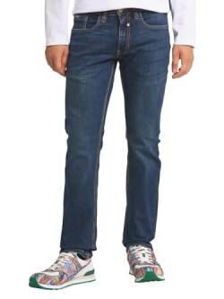 Carlo Colucci 5-Pocket Jeans Enrico in Bluestone mit Stretch Bluestonebleached 32W32L von Carlo Colucci