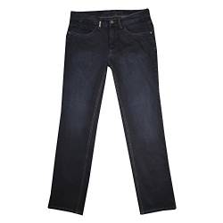 Carlo Colucci Herren Stretch 5-Pocket Trend Jeans Hose Mod. Enrico, Regular Gerade (36/32, 7060 Blue Black) von Carlo Colucci