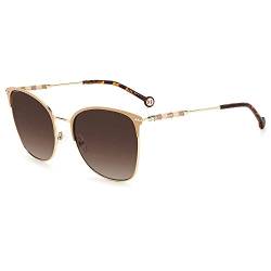 Carolina Herrera Unisex Ch 0036/s Sunglasses, BKU/HA Gold Nude, 56 mm von Carolina Herrera