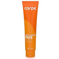 Carpe No-Sweat Face - Helps Keep Your Face, Forehead and Scalp Dry - Sweat Absorbing Gelled Lotion - Plus Oily Face Control - With Silica Microspheres and Jojoba Esters von Carpe