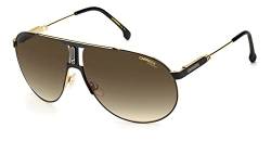 Carrera PANAMERIKA65 Black Gold/Brown Shaded 65/11/135 Unisex Sonnenbrillen von Carrera