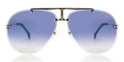 Carrera Sonnenbrillen 1032/S Gold/Blue Shaded 62/12/145 Unisex von Carrera