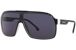 Carrera Unisex 1046/s Sunglasses, 80S/IR Black White, Large von Carrera