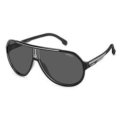 Carrera Unisex 1057/s Sunglasses, 08A/M9 Black Grey, 64 von Carrera