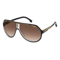 Carrera Unisex 1057/s Sunglasses, 2M2/HA Black Gold, 64 von Carrera