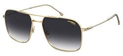 Carrera Unisex 247/s Sunglasses, 2F7/9O Gold Grey, 58 von Carrera