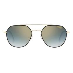 Carrera Unisex 303/s Sunglasses, 2M2/1V Black Gold, 53 von Carrera