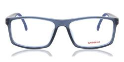 Carrera Unisex Rectangular Eyeglasses Sunglasses, PJP/16 Blue, 55 von Carrera
