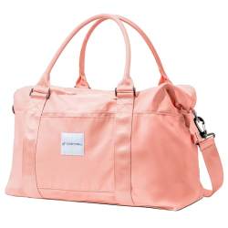 Carrywell (Nicht in China hergestellt) Reisetasche, Sporttasche, Sporttasche, Wochenendtasche für Frauen, Pink, Large, Reisetasche von Carrywell
