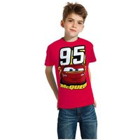 Cars Print-Shirt CARS Jungen T-Shirt McQueen Gr.98 104 110 116 128 von Cars