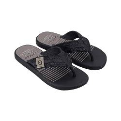 Cartago Herren ISTAMBUL DEDO AD Flipflop, Black/Grey, 42 EU von Cartago