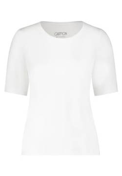 Cartoon Damen Basic Shirt mit Rundhalsausschnitt Weiß,44 von Cartoon