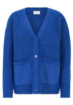 Cartoon Damen Casual-Strickjacke mit Knopfleiste Blue Melange,40 von Cartoon