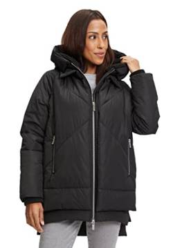 Cartoon Damen Outdoorjacke mit Kapuze Schwarz,34 von Cartoon