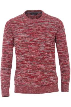 Casa Moda Casual Fit Pullover pflaume, Gestreift von Casa Moda