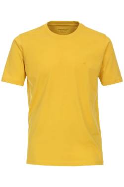 Casa Moda Casual Fit T-Shirt Rundhals gelb, Einfarbig von Casa Moda