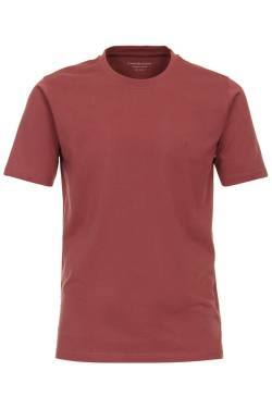 Casa Moda Casual Fit T-Shirt Rundhals rot, Einfarbig von Casa Moda
