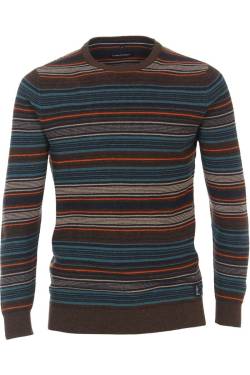 Casa Moda Casual Pullover blau, Einfarbig von Casa Moda