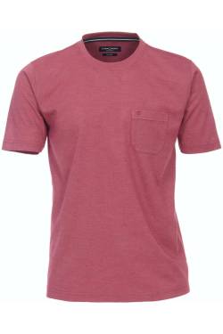 Casa Moda Casual T-Shirt Rundhals rosa, Einfarbig von Casa Moda