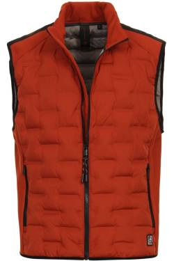 Casa Moda Regular Fit Outdoor Weste rot, Einfarbig von Casa Moda