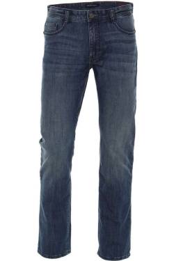 Casa Moda Straight Fit Jeans blau, Einfarbig von Casa Moda