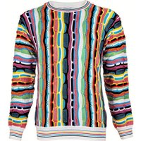 Cascallo Strickpullover Nicky - Gestrickter Luxus Designer Rundhals-Pullover Regular Fit (1-tlg) 3D Optik von Cascallo