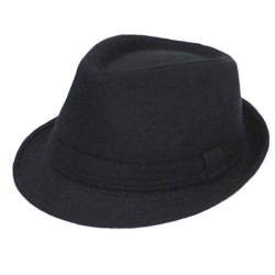 Herren-Hut Aus Filz Britischer Panama-Jazz-Hut Breiten Hut Ritter Für Männer-Winter-warmen Hut von Casecover