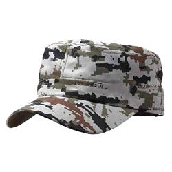 Military Hat Cadet Army Cap Armee Camo Flat Top Verstellbare Baseballmütze von Casecover