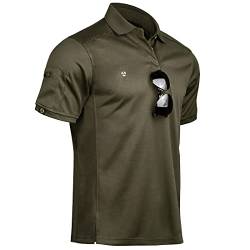 Casey Kevin Herren Poloshirt Kurzarm Golf Polo Shirt Golfhemd Polohemd Outdoor Männer Sport Polo T-Shirts von Casey Kevin