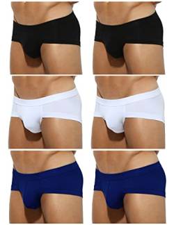 Casey Kevin Herren Slip Boxer Brief Männer Slips Unterhosen Herren Unterwäsche Atmungsaktive Boxershorts von Casey Kevin