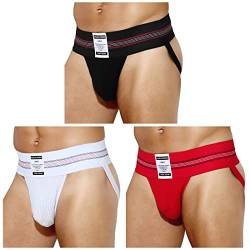 Casey Kevin Jockstrap Herren Männer Suspensorium Unterwäsche Tiefschutz Elastisch String von Casey Kevin