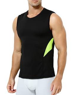 Casey Kevin Sport Funktionsunterhemd Tank Top Herren Unterhemd Athletic für Männer Ärmellos Achselshirts Tankshirt für Training Fitness Bodybuilding von Casey Kevin