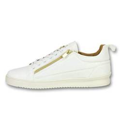 Cash Money Schuhe - Sneaker Bee White Gold - Weiß von Cash Money