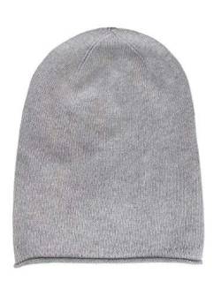 Zwillingherz Slouch-Beanie-Mütze mit Kaschmir - Hochwertige Strickmütze für Damen Mädchen Jungen - Hat - Unisex - One Size - warm und weich im Sommer Herbst und Winter Zwillingsherz (HGR) von Cashmere Dreams